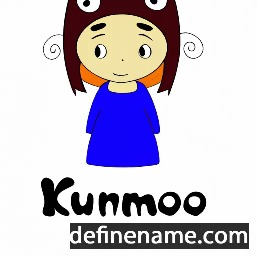 cartoon of the name Kumino