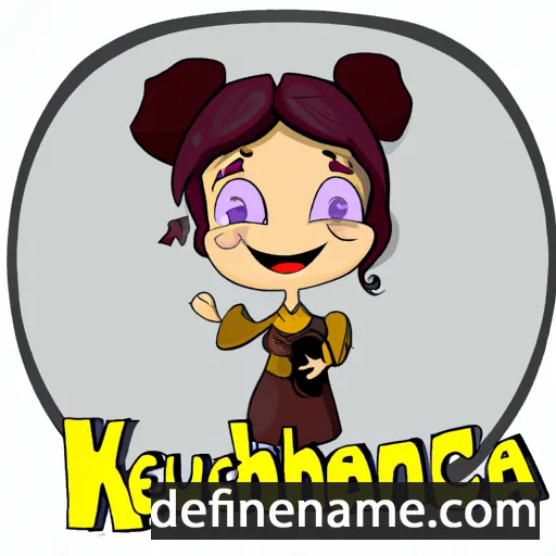 cartoon of the name Kuncheria