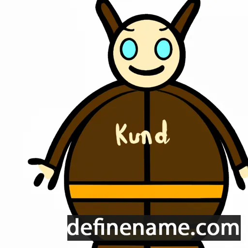 cartoon of the name Kunifrid