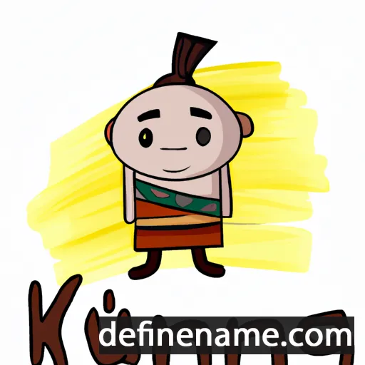 cartoon of the name Kunngu