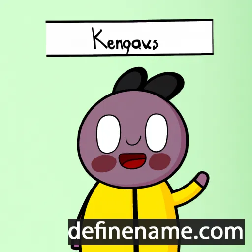 cartoon of the name Kunopennos