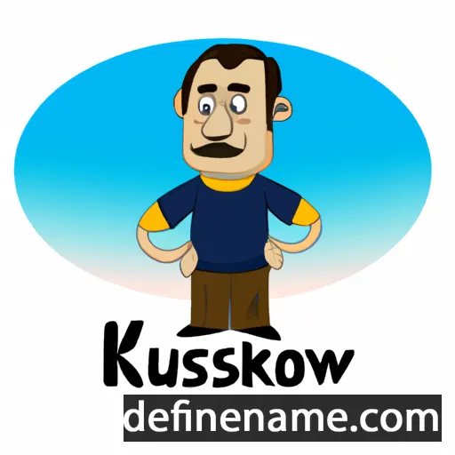 cartoon of the name Kunoslav