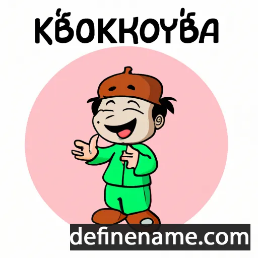 cartoon of the name Kuo Kuobakhaya