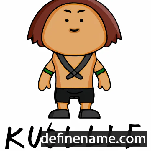 cartoon of the name Kuʻulei