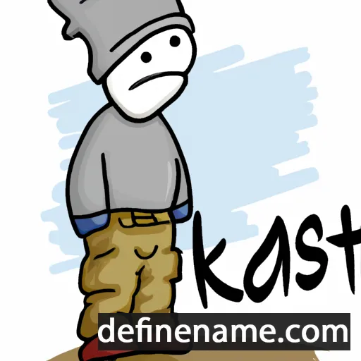 cartoon of the name Kûstât