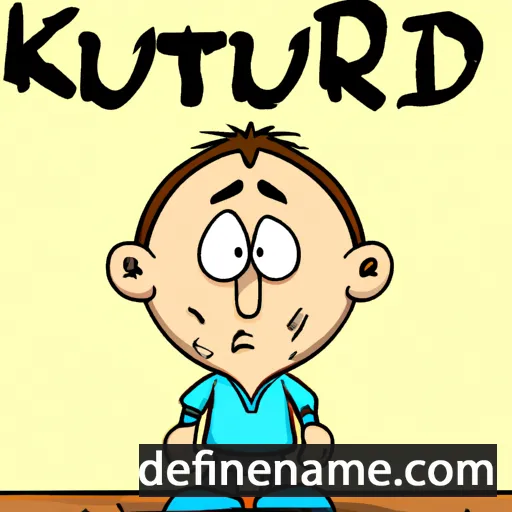 cartoon of the name Kurdt