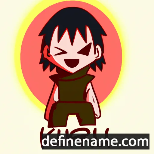 cartoon of the name Kurenai