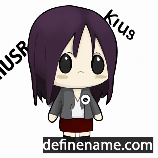 Kurisu cartoon