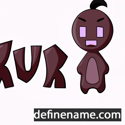 Kuru cartoon