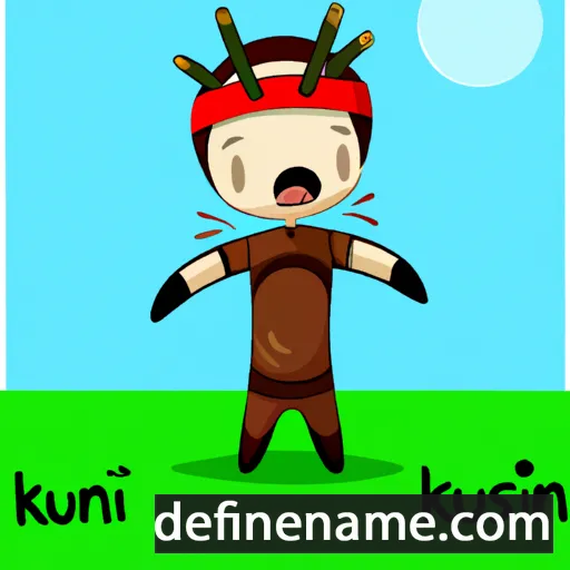 cartoon of the name Kusain