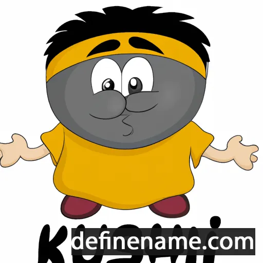 cartoon of the name Kushim