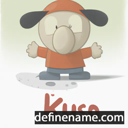 cartoon of the name Kusno