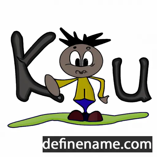 cartoon of the name Kuu