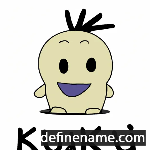 cartoon of the name Kuukuu