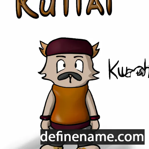 cartoon of the name Kuutar