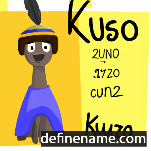 cartoon of the name Kuzco