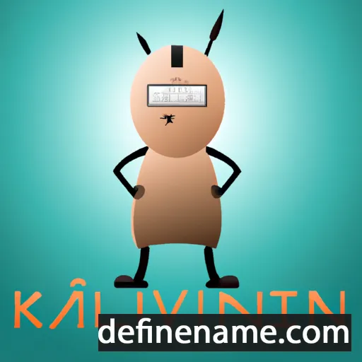 cartoon of the name Kvintilián