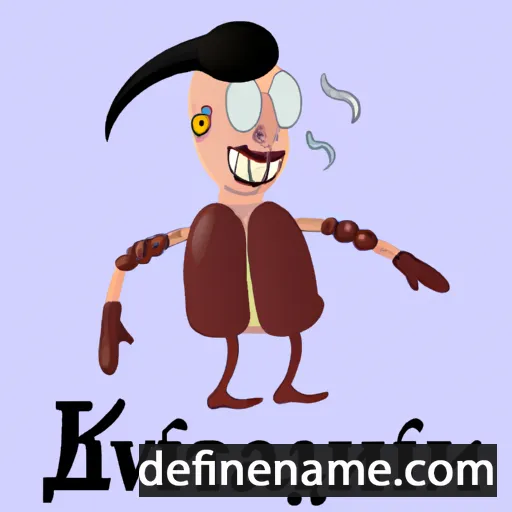 cartoon of the name Kvintilian