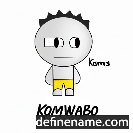 cartoon of the name Kwamboka