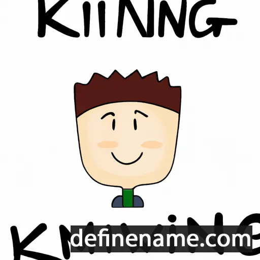 cartoon of the name Kwang-Min