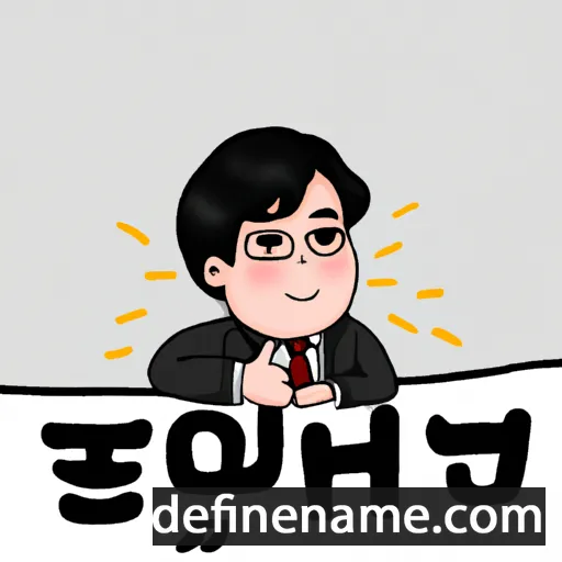 Kwang-Rim cartoon