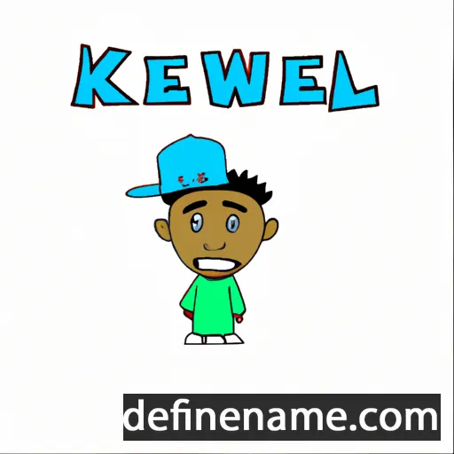 cartoon of the name Kweli