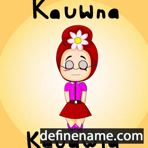 Kwiatunia cartoon