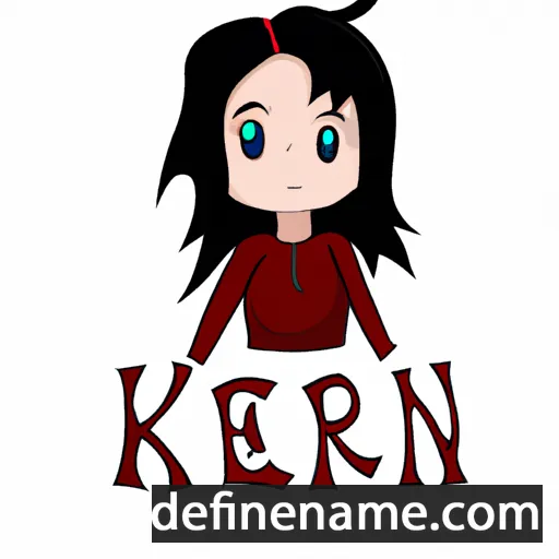 cartoon of the name Kÿreñ