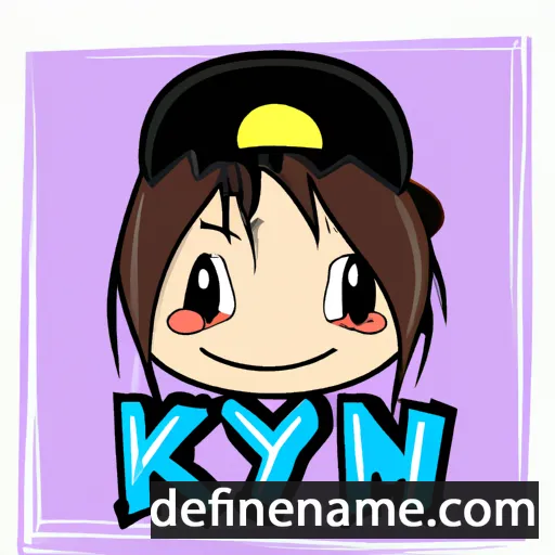 cartoon of the name Ky