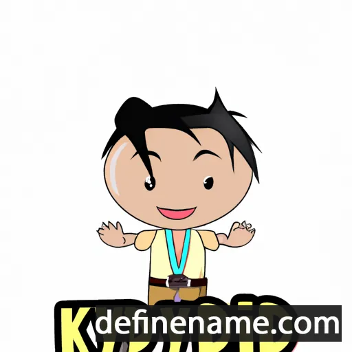 cartoon of the name Kyandi