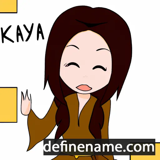 Kyara cartoon