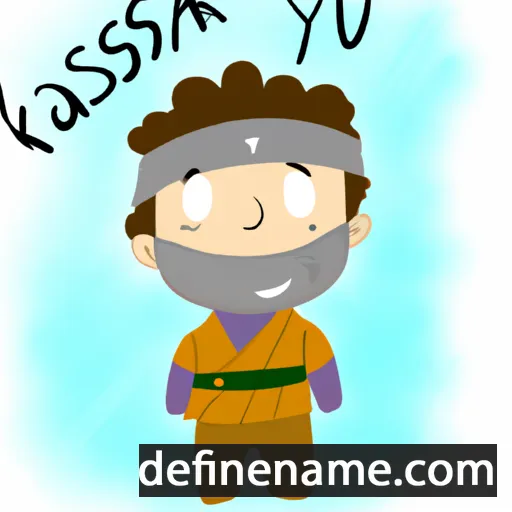 cartoon of the name Kyausar