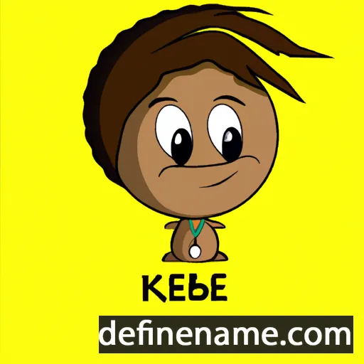 cartoon of the name Kybêbê