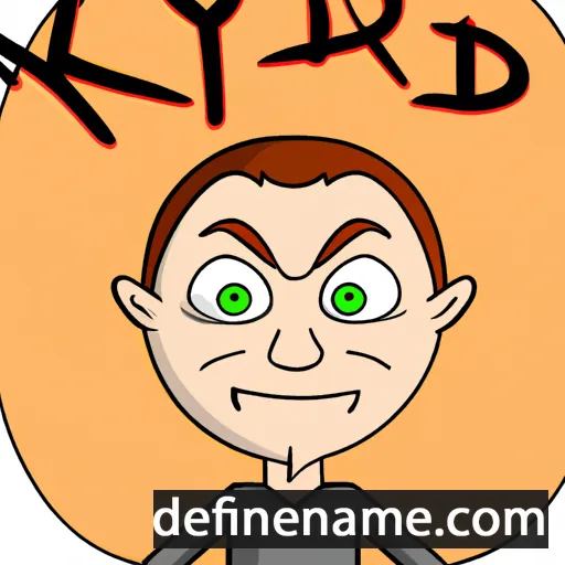 cartoon of the name Kydyr