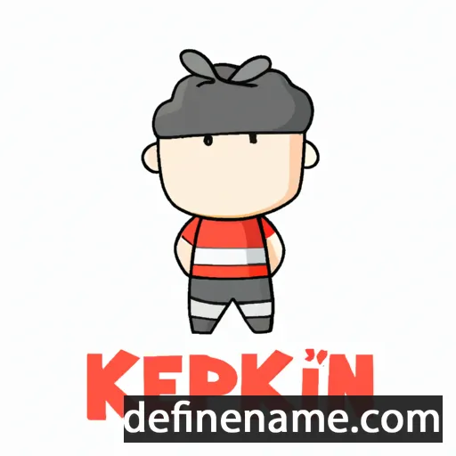 cartoon of the name Kyeongbin