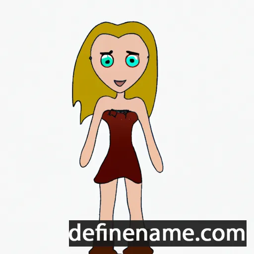 cartoon of the name Kyley