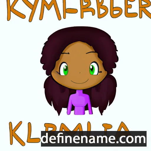 Kymberlea cartoon