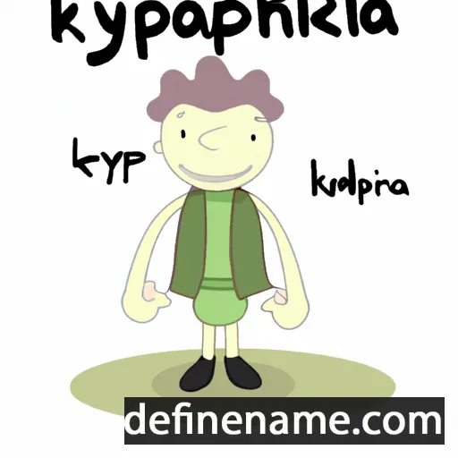 cartoon of the name Kymopoleia