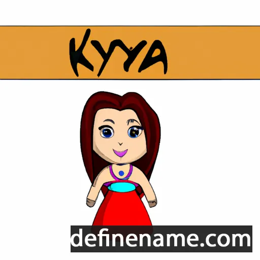 Kyna cartoon