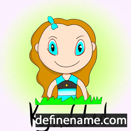 cartoon of the name Kyndahl