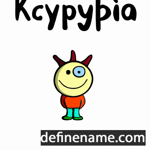 cartoon of the name Kyneburga