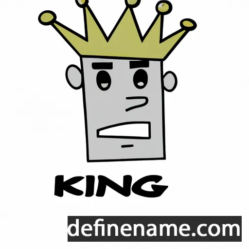 cartoon of the name Kyng