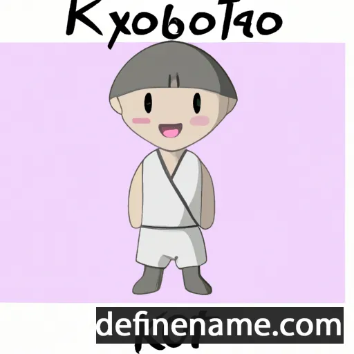 Kyōtarō cartoon