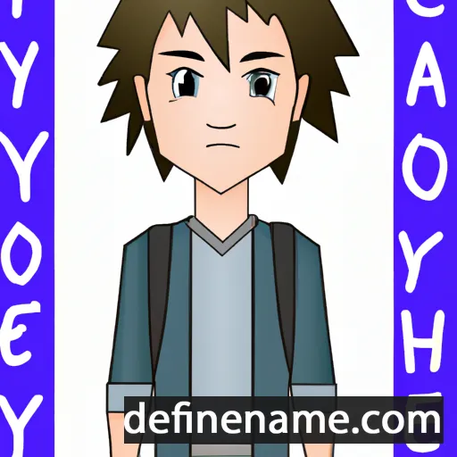 cartoon of the name Kyohei