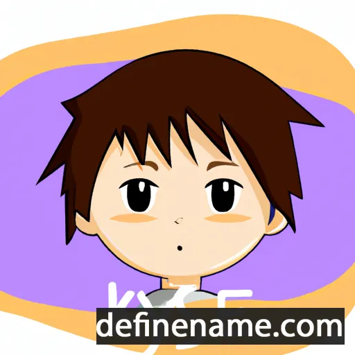 cartoon of the name Kyosuke