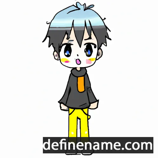 Kyouya cartoon