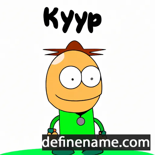 cartoon of the name Kyp