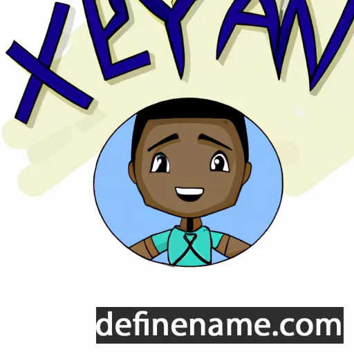 cartoon of the name Kyren