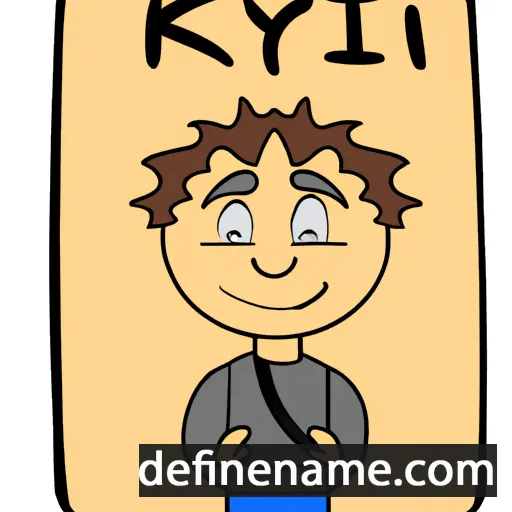 cartoon of the name Kyri