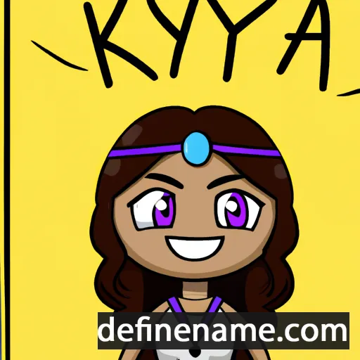 Kyria cartoon